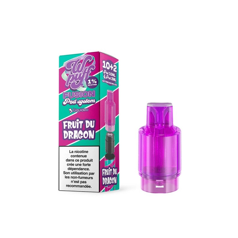Fruit du Dragon - Cartouche Pré-remplie 15K - Wpuff Fusion by Liquideo