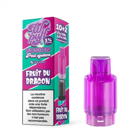 Fruit du Dragon - Cartouche Pré-remplie 15K - Wpuff Fusion by Liquideo