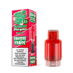 Grosse Fraise - Cartouche Pré-remplie 15K - Wpuff Fusion by Liquideo