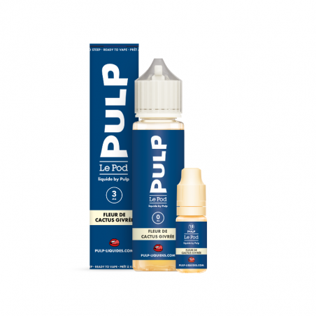 Pack 60ml Fleur de Cactus Givrée Le Pod Liquide Pulp