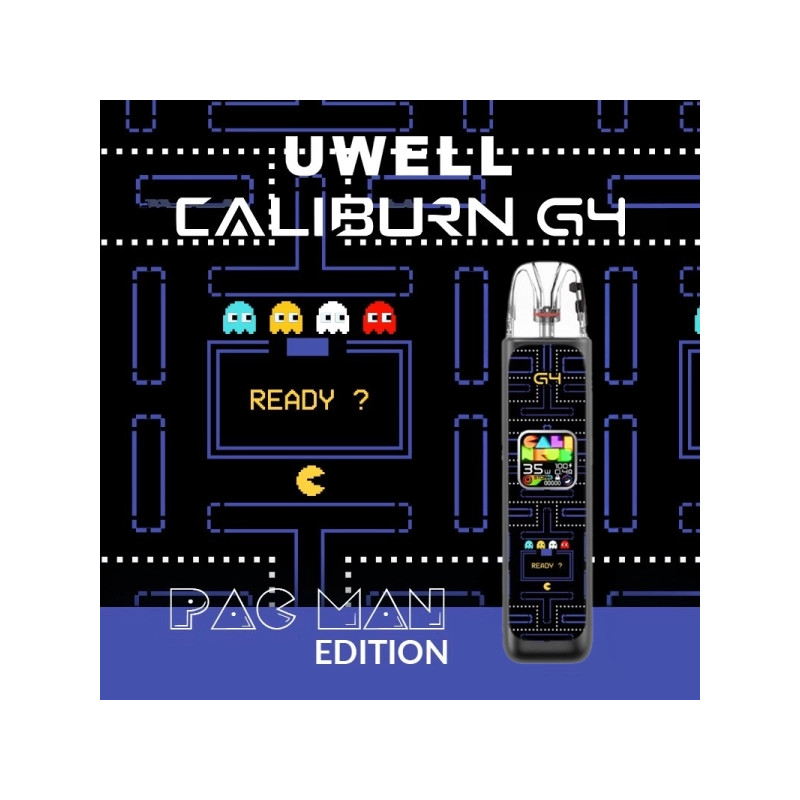 Pack Pod Caliburn G4 - Pac Man Edition - Uwell