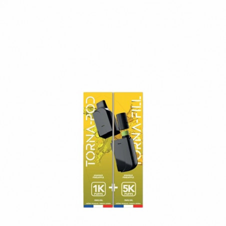 Cartouche Pré-Remplie Torna-Pod 20mg 10ml (1pc) - Torna-Bar - Ananas