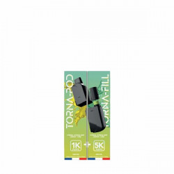 Cartouche Pré-Remplie Torna-Pod 20mg 10ml (1pc) - Torna-Bar - Citron & Citron Vert