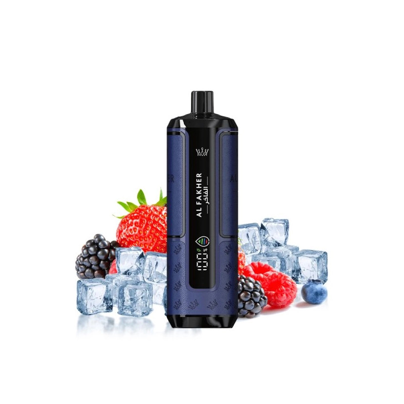 Berry Ice - 25k Hyper Max - Crown Bar by Al Fakher