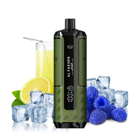 Blue Razz Lemonade - 25k Hyper Max - Crown Bar by Al Fakher