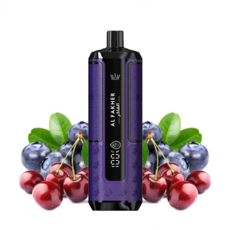 Blueberry Cherry - 25k Hyper Max - Crown Bar by Al Fakher