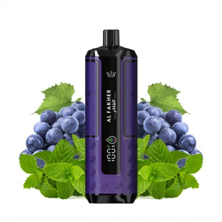 Grape Mint - 25k Hyper Max - Crown Bar by Al Fakher