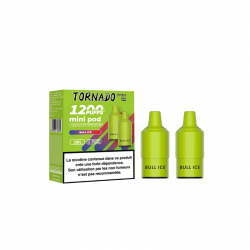Pack de 2 Pods Tornado Mini 2ml 20mg Fumot Bull Ice