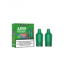 Pack de 2 Pods Tornado Mini 2ml 20mg Myrtille Framboise Acidulées