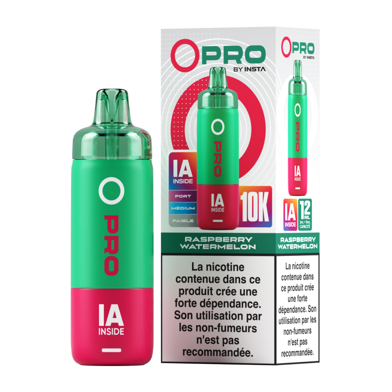 Kit OPRO IA 10000 10 2ml 20mg Instafill - Framboise Pastèque