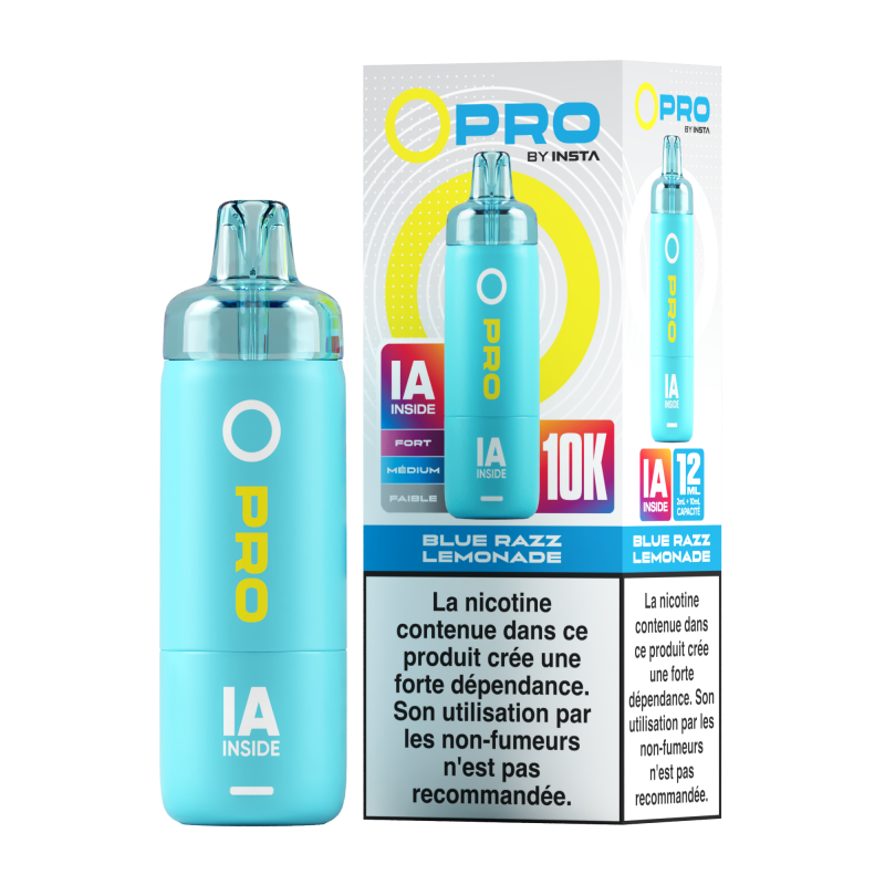 Kit OPRO IA 10000 10 2ml 20mg Instafill - Limonade Framboise Bleu