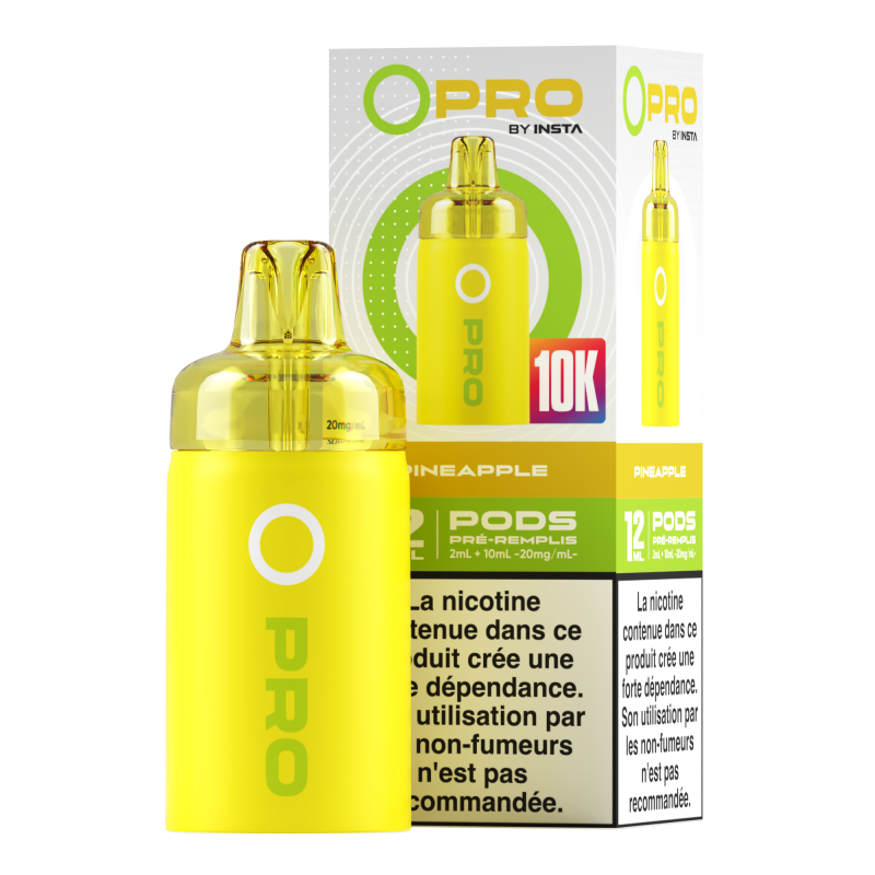 Cartouche OPRO IA 10000 Refill 10 2ml 20mg Instafill - Ananas