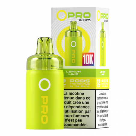 Cartouche OPRO IA 10000 Refill 10 2ml 20mg Instafill - Citron Citron Vert