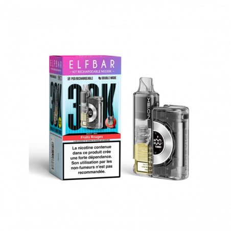 Kit NIO 30K 2mL (+ 2 x 10ml) 20mg Elfbar - Fruits Rouges