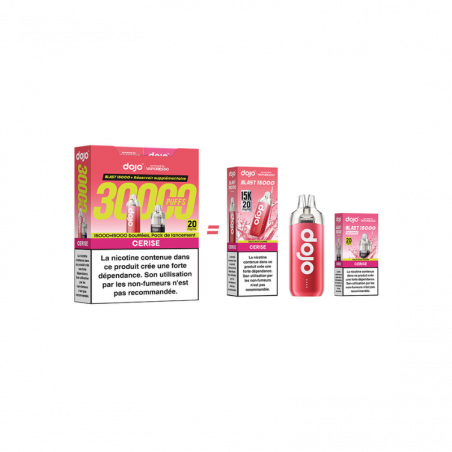 Kit Dojo Blast Cerise 30K 2ml (+2 x 10ml) 20mg Vaporesso