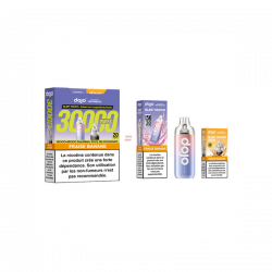 Kit Dojo Blast Fraise Banane 30K 2ml (+2 x 10ml) 20mg Vaporesso