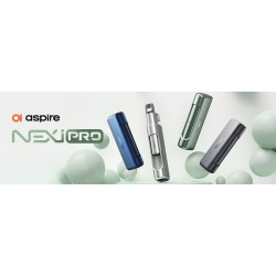 Kit Nexi Pro Pod (+Power Bank) 2ml Aspire - Autonomie et Performance Améliorées slide