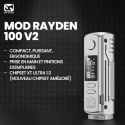 Mod Rayden 100 V2 - BD Vape  Présentation