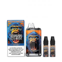 Blackcurrant Mint Iced - Boite - Torna Max 30K 1100mAh 20ml / 2% - Torna-Bar