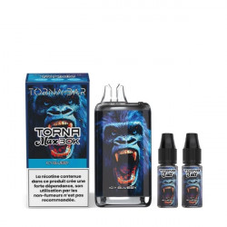 Icy Blueby - Boite - Torna Max 30K 1100mAh 20ml / 2% - Torna-Bar