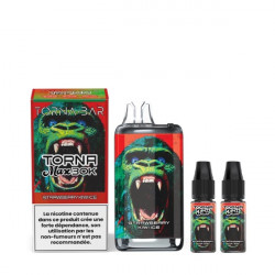 Strawberry Kiwi Iced - Boite - Torna Max 30K 1100mAh 20ml / 2% - Torna-Bar