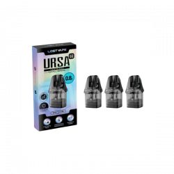 Pack de 3 Cartouches 2.5mL Ursa Nano V3 - Lost Vape - 0.8 Ohm