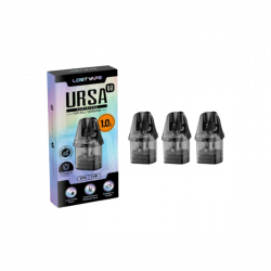 Pack de 3 Cartouches 2.5mL Ursa Nano V3 - Lost Vape - 1 Ohm