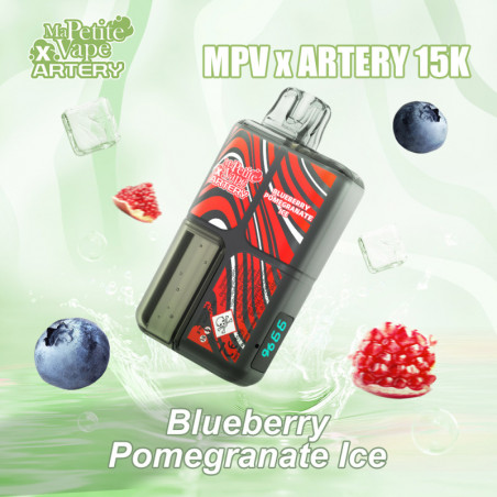 Blueberry Pomegranate Ice - x Artery 15000 puffs - Ma Petite Vape