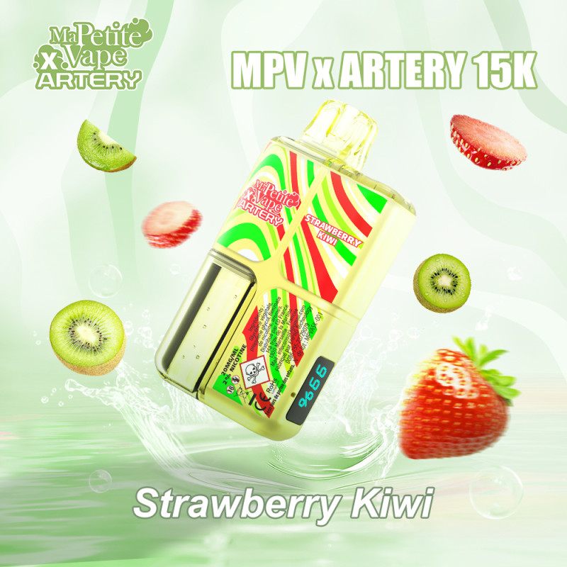 Strawberry Kiwi - x Artery 15000 puffs - Ma Petite Vape