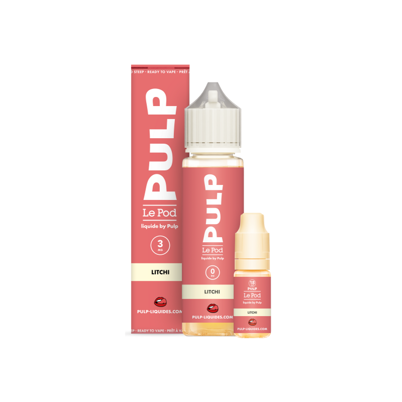 Litchi - Pack 60ml Le Pod Liquide - Pulp