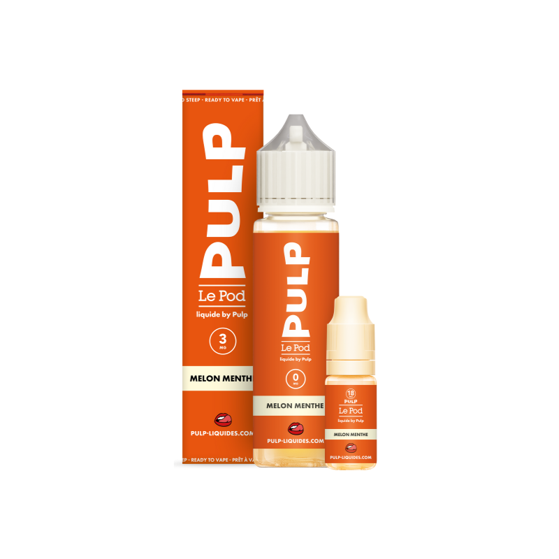 Melon Menthe - Pack 60ml Le Pod Liquide - Pulp