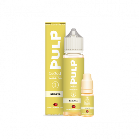 Baklava - Pack 60ml Le Pod Liquide - Pulp