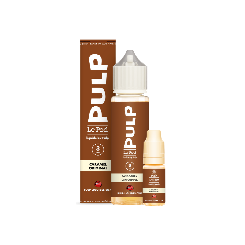 Caramel - Pack 60ml Le Pod Liquide - Pulp
