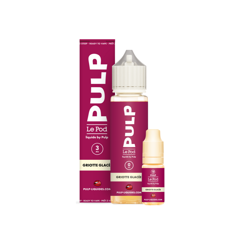Griotte Glacée - Pack 60ml Le Pod Liquide - Pulp