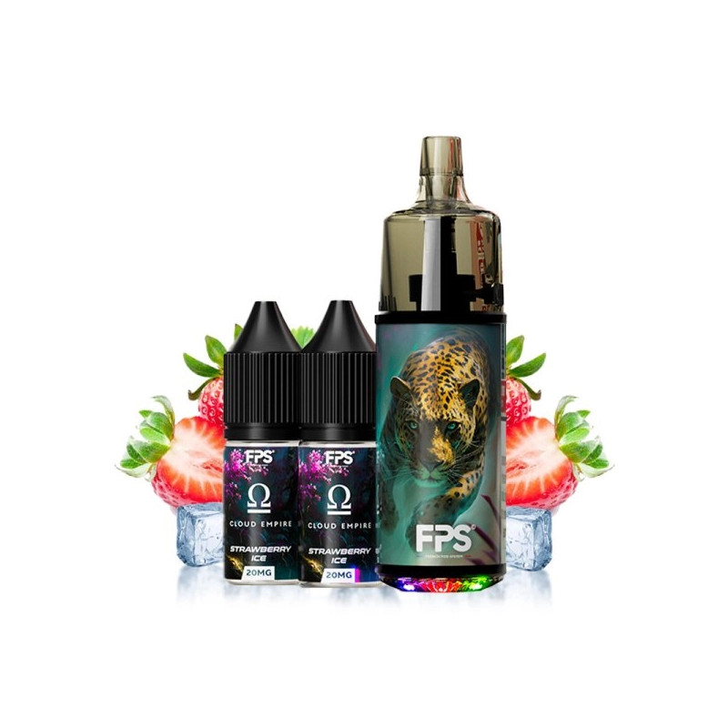 Strawberry Ice - Pack Pod Tank 30k - 1000mAh 10ml / 2% - FPS