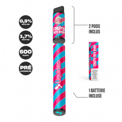 Fruits des bois - Starter Kit Wpuff 600 Original Pod 2ml - Liquideo - Infos