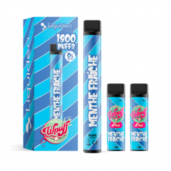 Menthe Fraiche - Starter Kit Wpuff 600 Original Pod 2ml - Liquideo - Boite