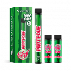 Pastèque - Starter Kit Wpuff 600 Original Pod 2ml - Liquideo - Boite