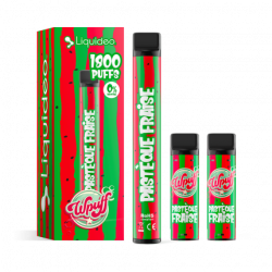Pastèque Fraise - Starter Kit Wpuff 600 Original Pod 2ml - Liquideo - Boite