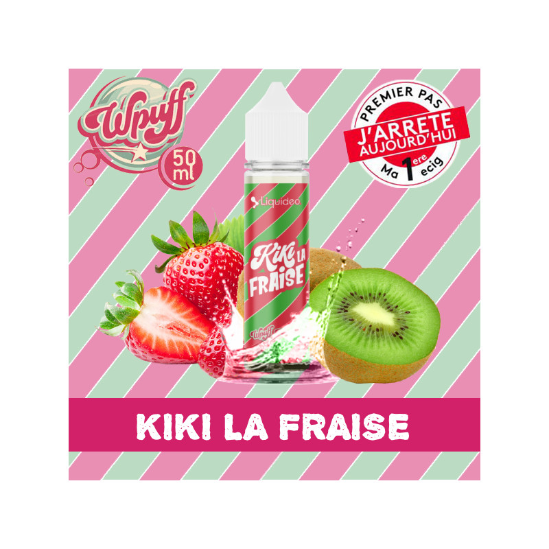 Kiki la Fraise - Wpuff - ZHC 50ml - 0mg