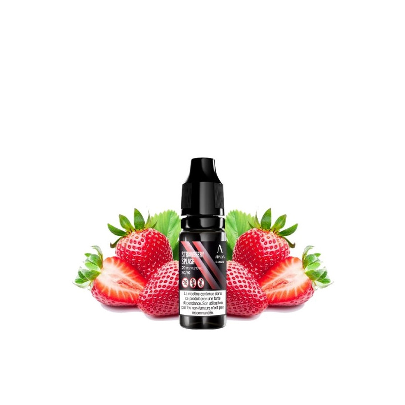 Strawberry Splash - Sel de Nicotine 20mg 10ml - Adalya