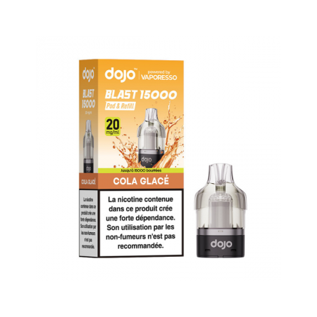 Cola Glacée - Cartouche Dojo Blast - 10mL 20mg - Vaporesso