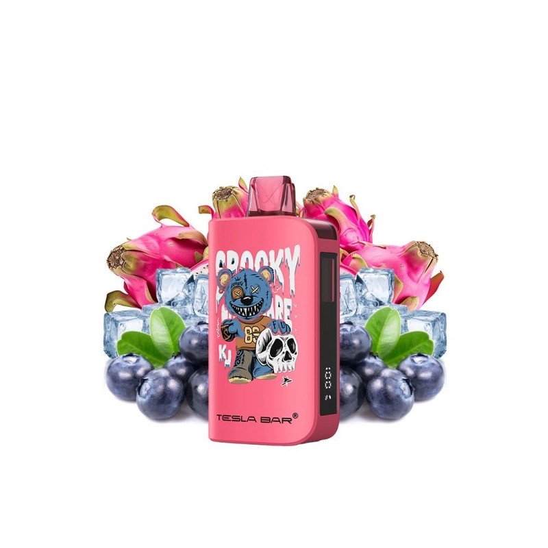 Dragon Fruit Blueberry Ice - ST-10K 2% 10ml - Tesla Bar by Teslacigs