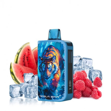 Raspberry Watermelon Ice - ST-10K 2% 10ml - Tesla Bar by Teslacigs