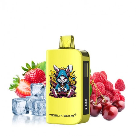 Strawberry Raspberry Cherry - ST-10K 2% 10ml - Tesla Bar by Teslacigs