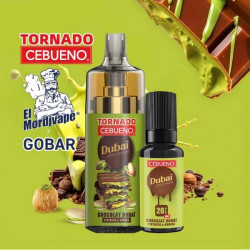 Chocolat Dubai - Tornado 10K 800mAh TPD EU Cebueno 10ml / 2% - Cebueno x Tornado 10K by Gobar
