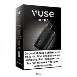 Kit Ultra Vuse | Batterie 530 mAh, E-cigarette Performante et Polyvalente black