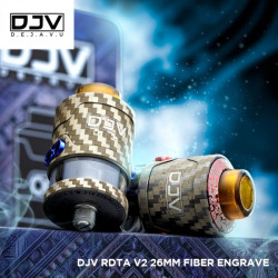 DJV RDTA V2 - 26mm Fiber Engrave - DJV