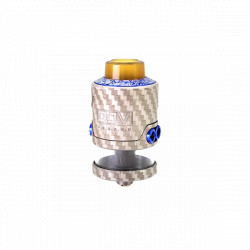 DJV RDTA V2 - 26mm Fiber Engrave - DJV - Bleu