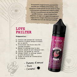 Love Philter - Elixirs - Al-Kimiya - ZHC 50mL - Recette